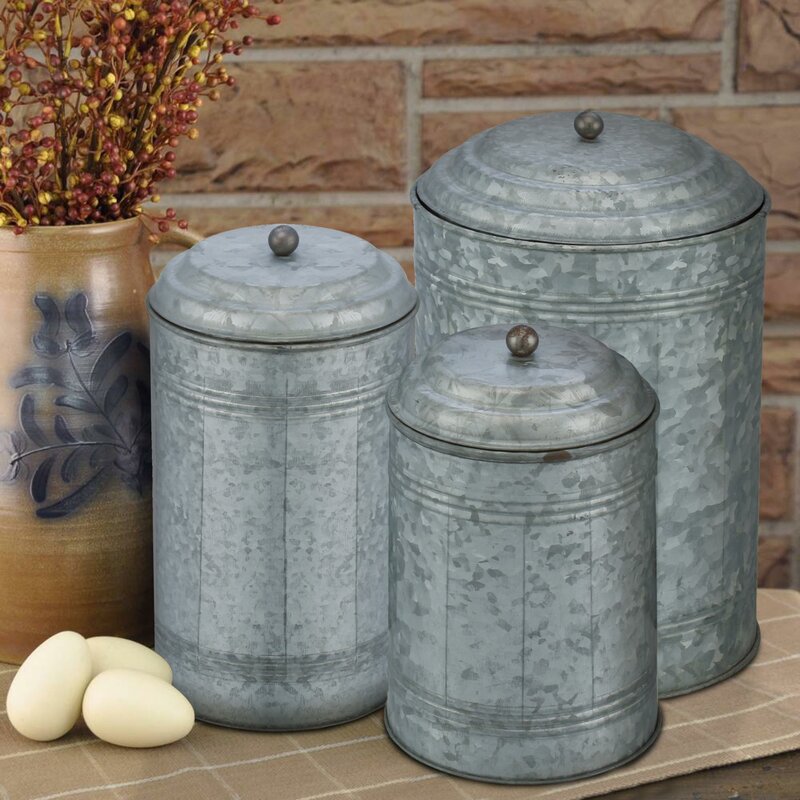 Kitchen Canister Set Green Kitchen Jar Set Metal Canister Set Vrogue   3 Piece Kitchen Canister Set 